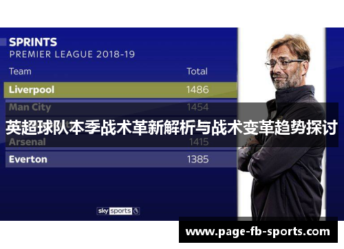 英超球队本季战术革新解析与战术变革趋势探讨